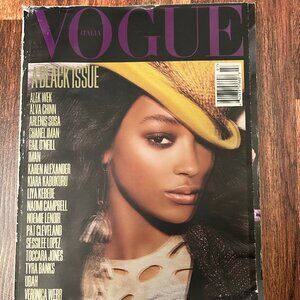 VOGUE ITALIA 2008 THE ICONIC BLACK FASHION ISSUE